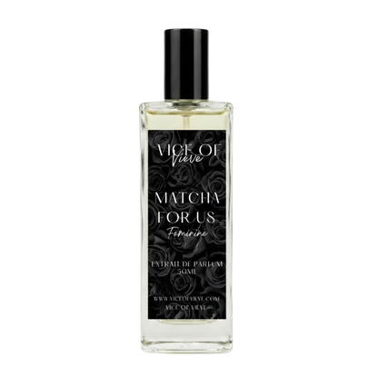 If you like Byredo Bal d'Afrique, Kilian Princess, Mod Vanilla, or Commodity Milk, you’ll love Matcha For Us (Feminine)—a lush matcha and marshmallow gourmand with cashmere.