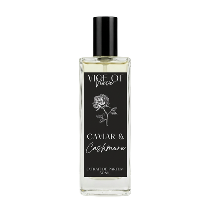 Caviar & Cashmere by Vice of Vieve - A decadent niche alternative to Bare Vanilla EDP and Bare Vanilla Suede. Features notes of raw sugar, toffee, and vanilla caviar.