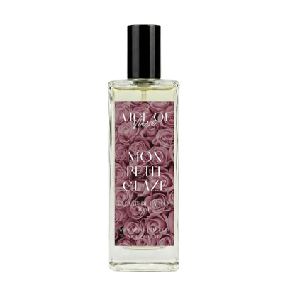 Mon Petite Glaze limited edition pink label perfume. A sweet apricot and vanilla fragrance dupe of Glaze Ecstasy by Simone Andreoli