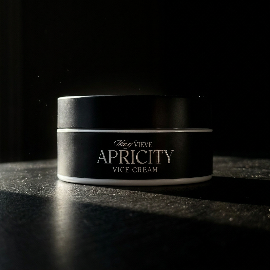 Vice of Vieve Vice Cream with the new raised white label