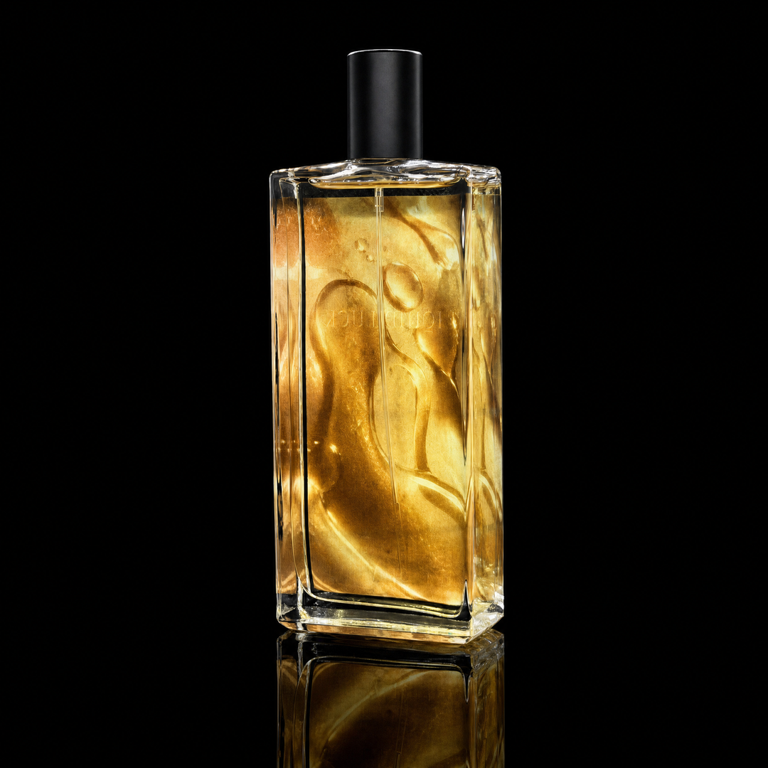 Vice of Vieve Liquid Luck Extrait de Parfum featuring custom bottle artwork