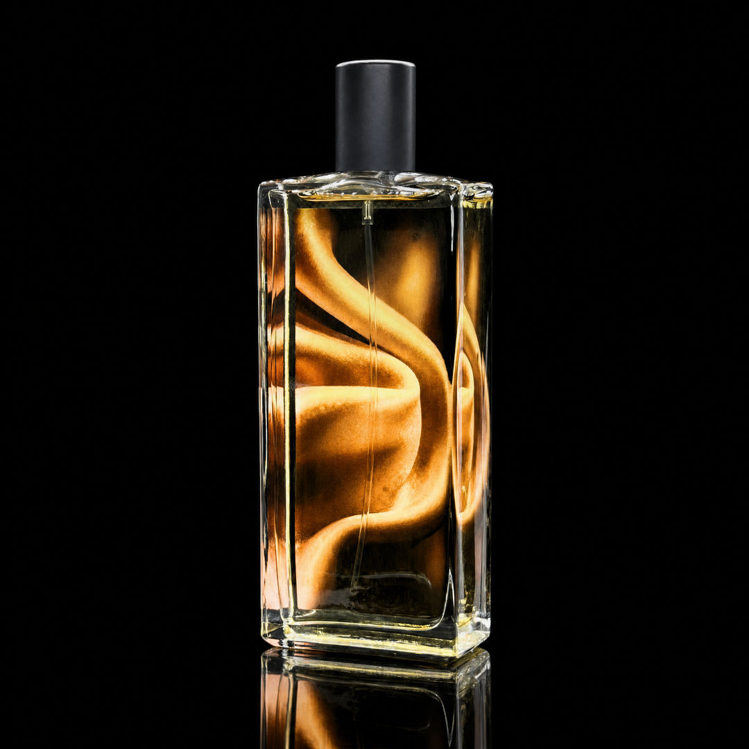 Vice of Vieve Soft Life Wife Extrait de Parfum pink pepper and marshmallow perfume bottle with custom artwork