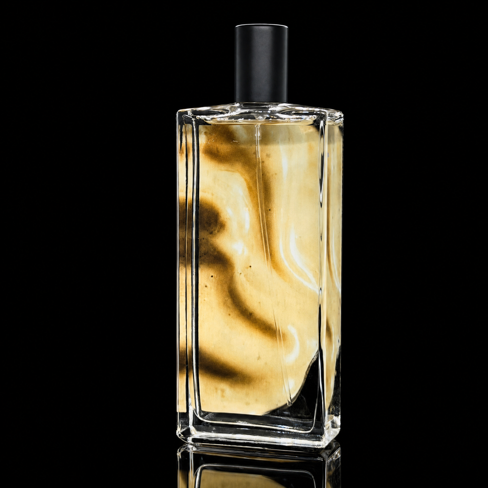 Vice of Vieve Ice Cream Musk Extrait de Parfum sweet cream and vanilla perfume bottle with custom artwork